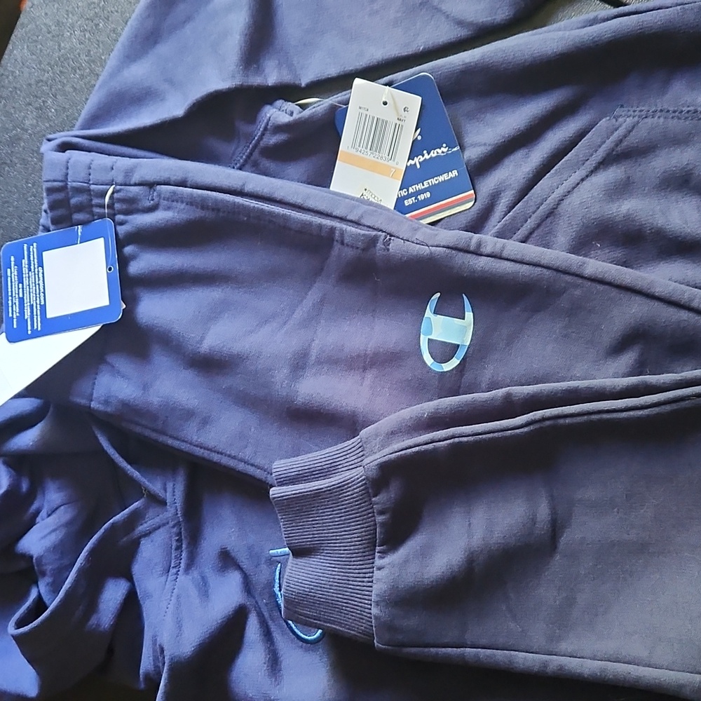 Champion Navy Hoodie and Joggers Set - Picture 4 of 4